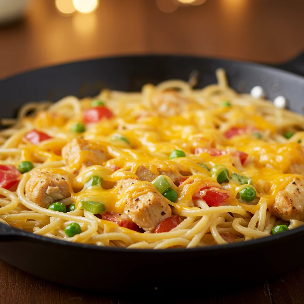 Best Chicken Spaghetti Recipe: Creamy, Cheesy & Comforting!