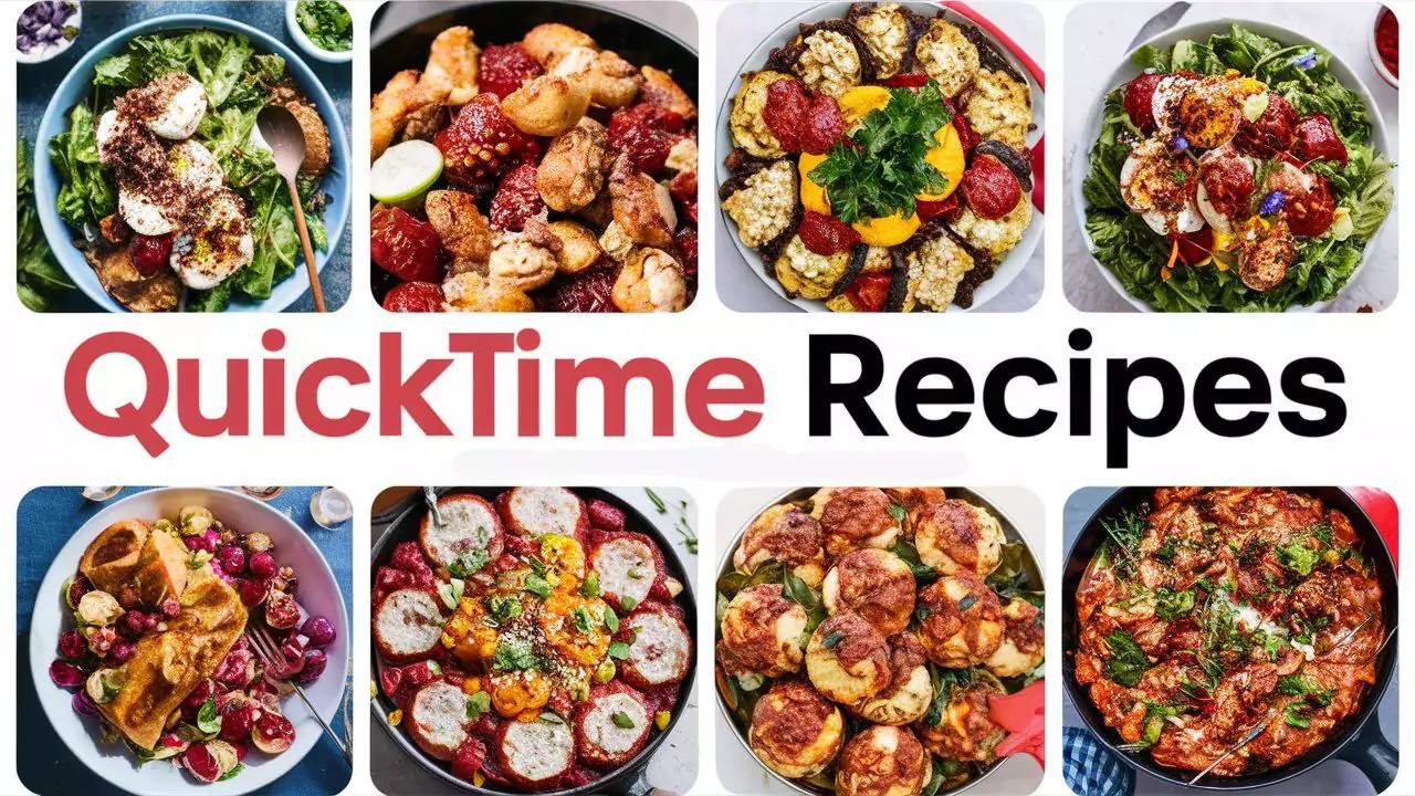Quicktime Recipes - Quick, Delicious Recipes for Busy Lives!