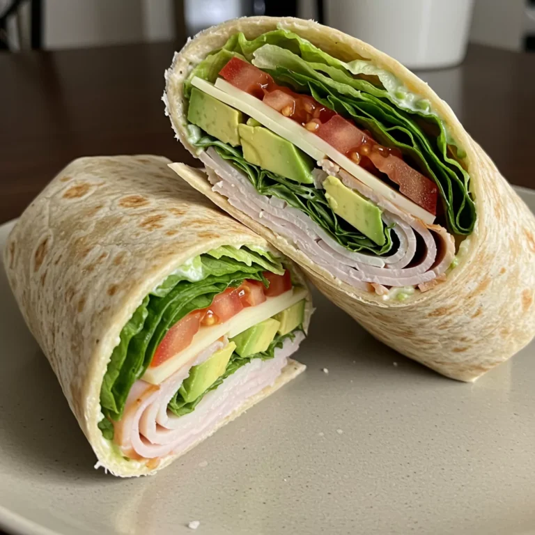 California Turkey Club Wraps