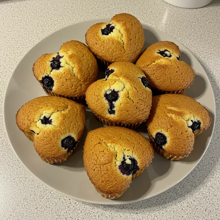 blueberry muffins