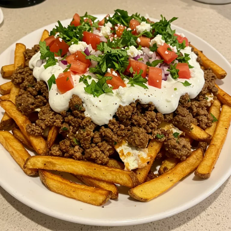 Kofta Spiced Loaded Fries
