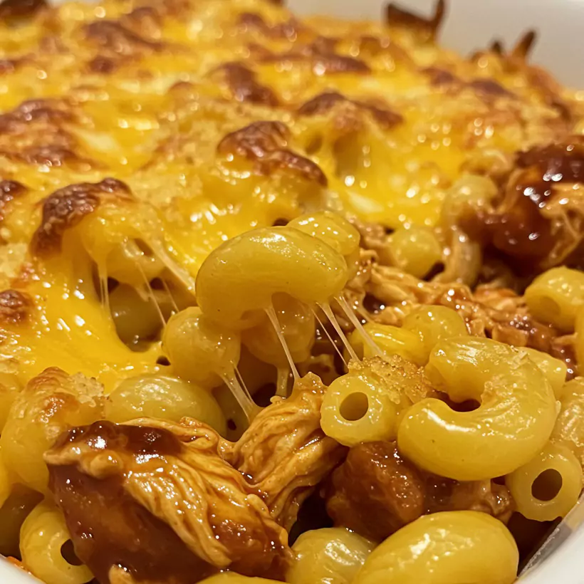 BBQ Chicken Mac and Cheese
