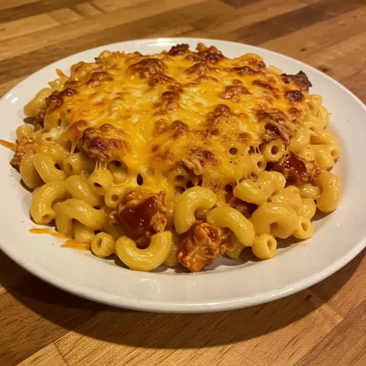 BBQ Chicken Mac and Cheese
