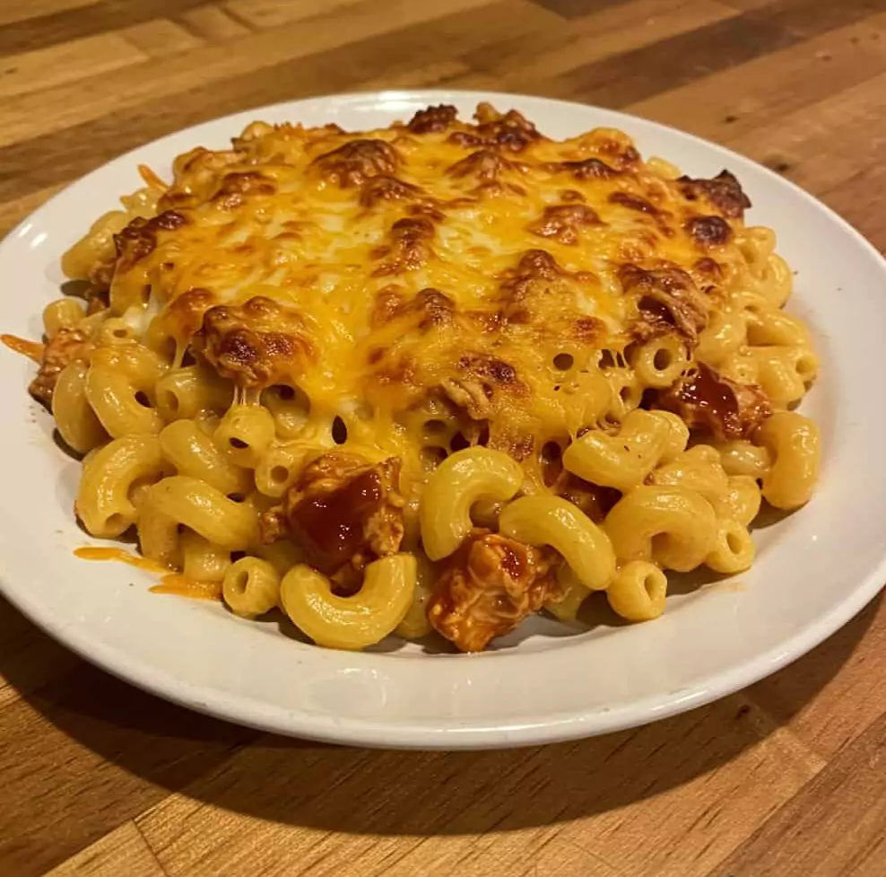 BBQ Chicken Mac and Cheese