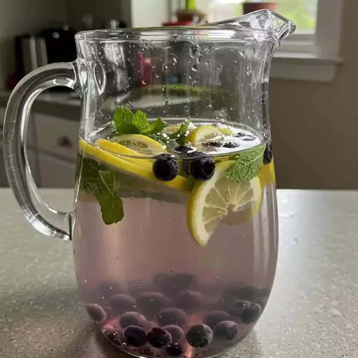 Blueberry Infused Water