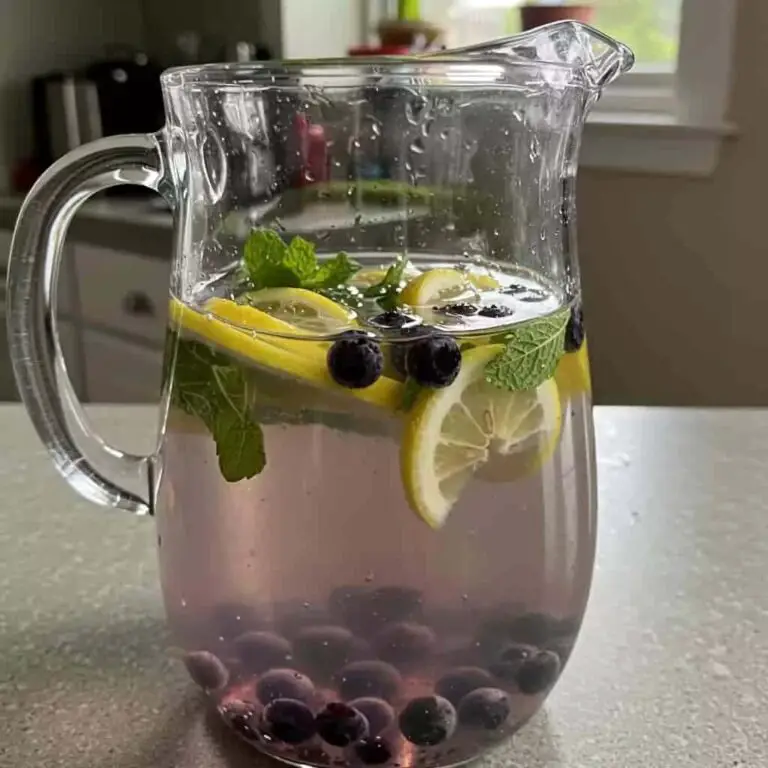 Blueberry Infused Water