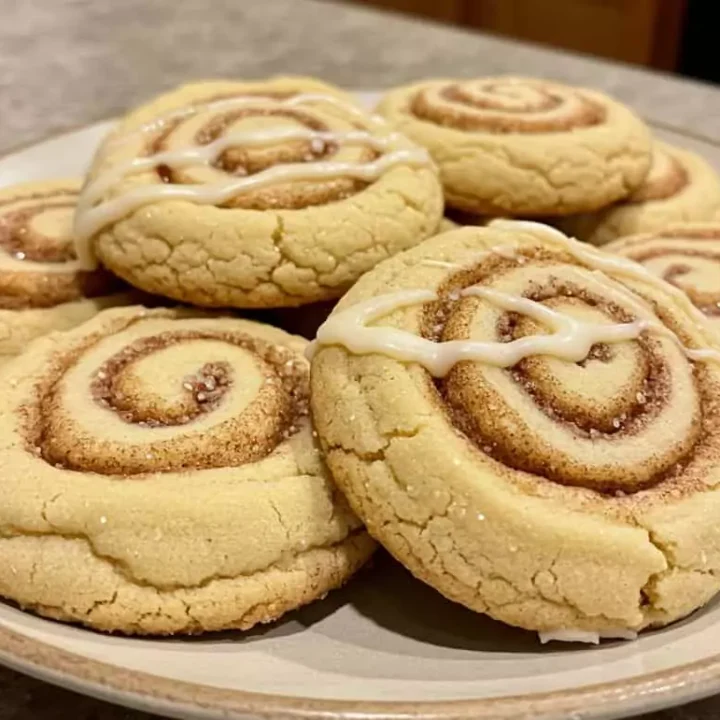 Chewy Cinnamon Roll Sugar Cookies