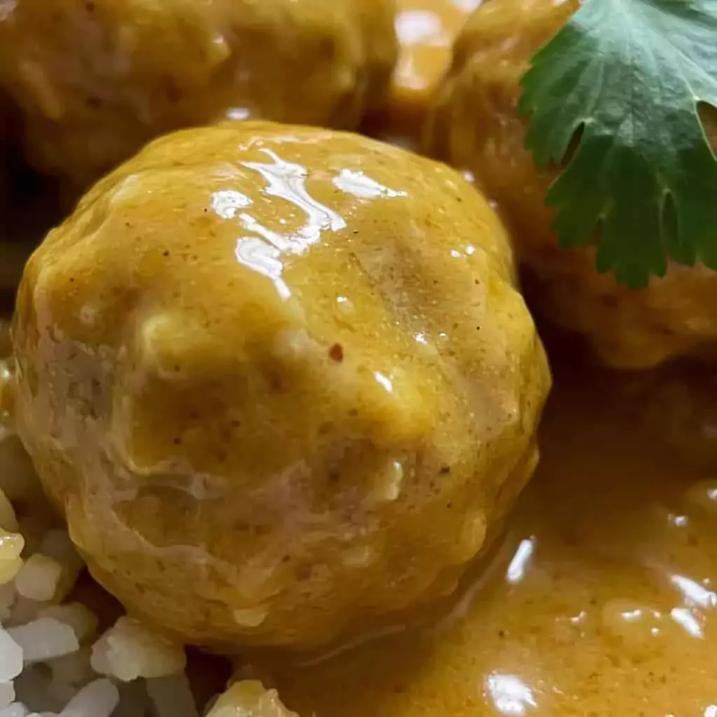 Coconut Curry Meatballs