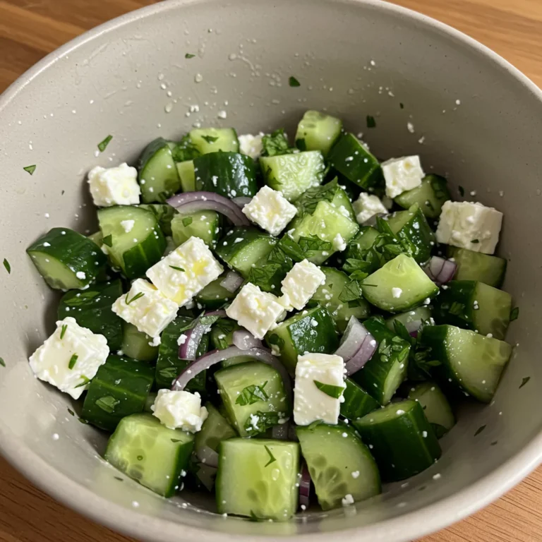 Cucumber Feta Salad