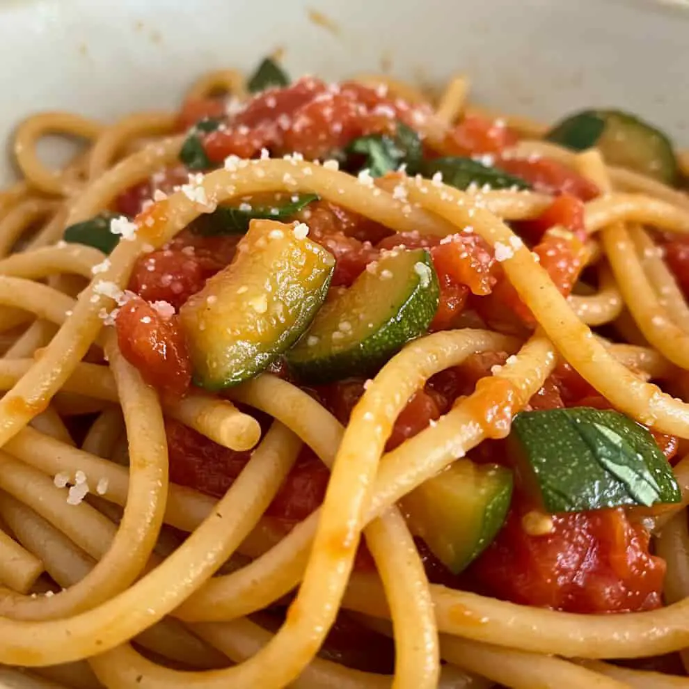 Tomato Zucchini Pasta