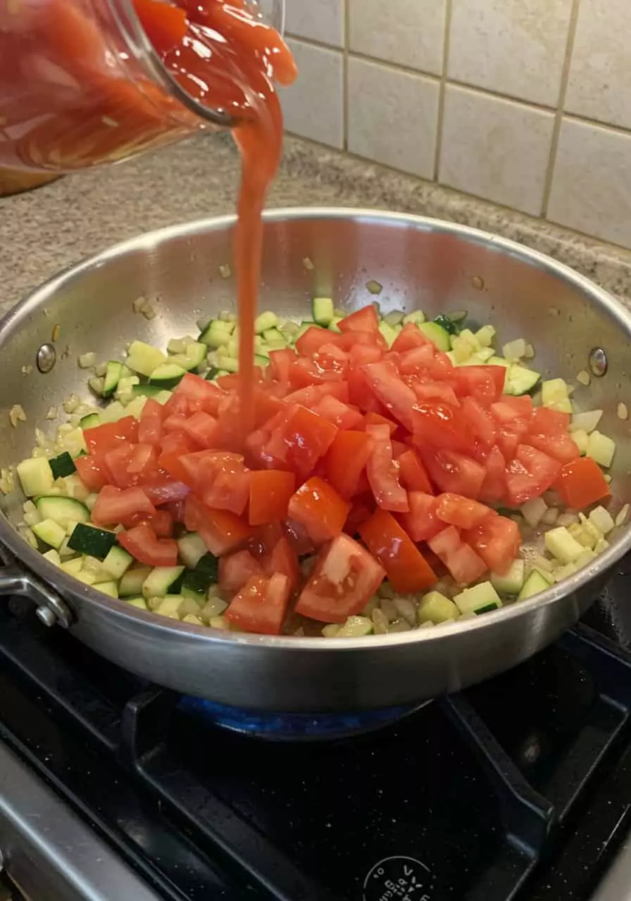 Tomato Zucchini Pasta