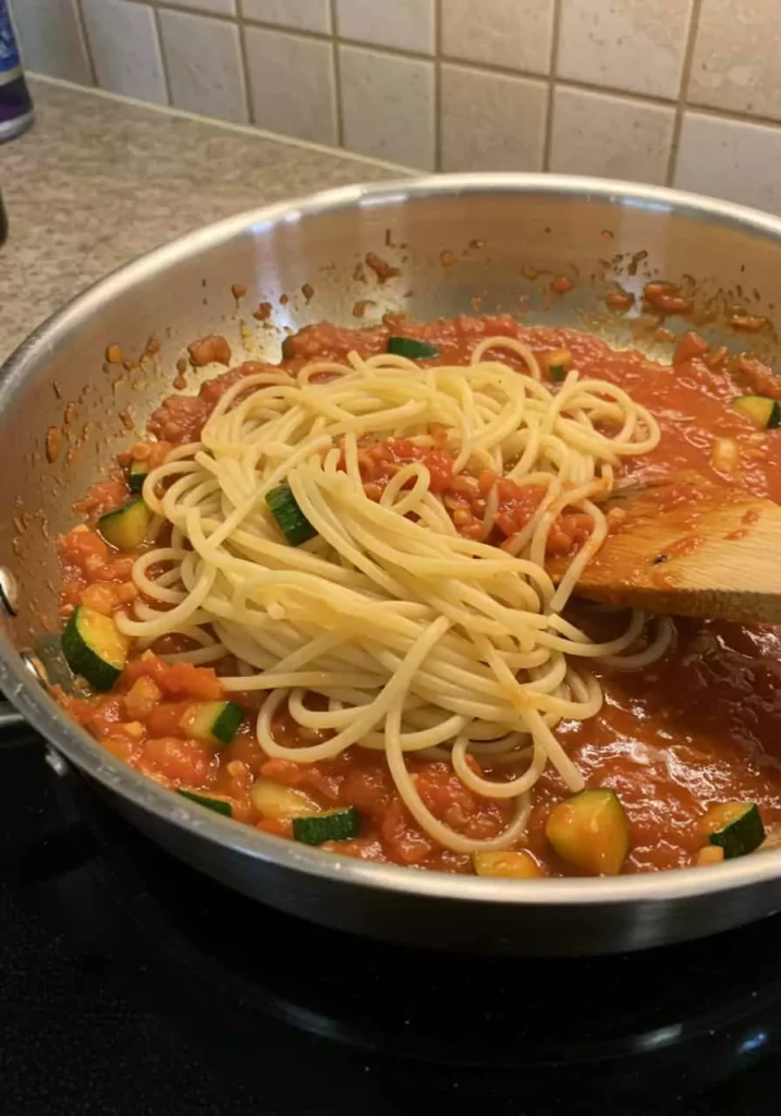 Tomato Zucchini Pasta