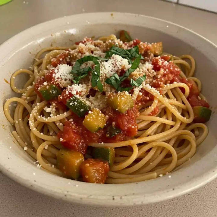 Tomato Zucchini Pasta