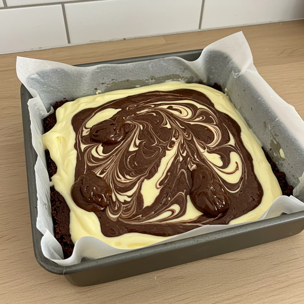 brownie cheesecake recipe