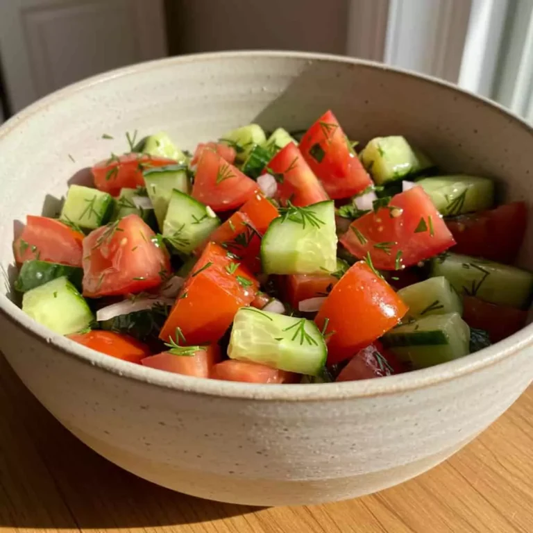 cucumber tomato salad
