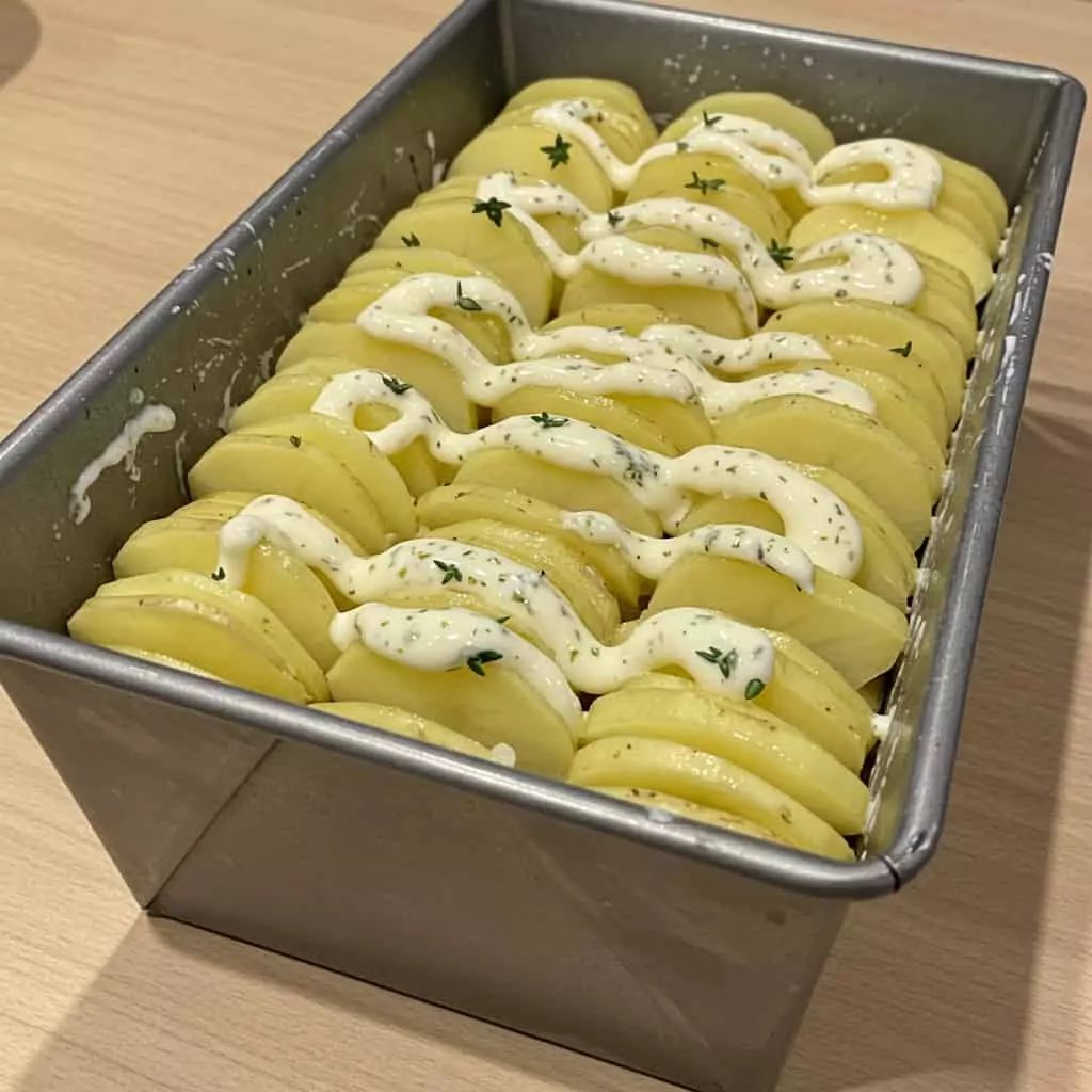 potato pave