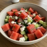 watermelon feta salad