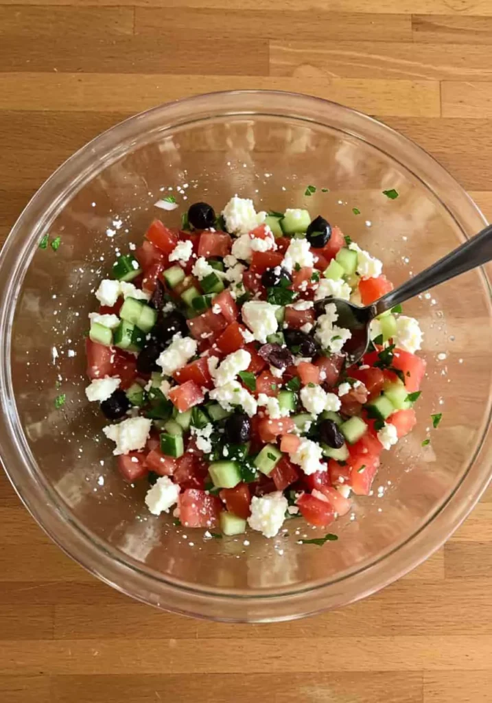 Greek Bruschetta