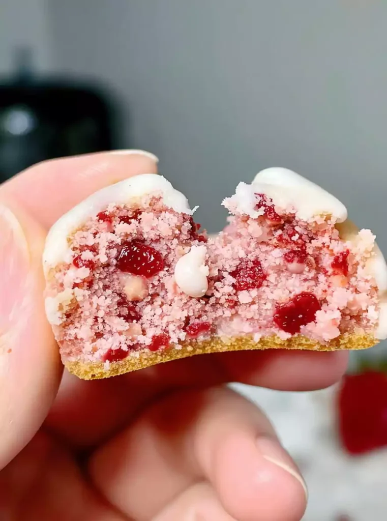Strawberry Lemonade Cookies