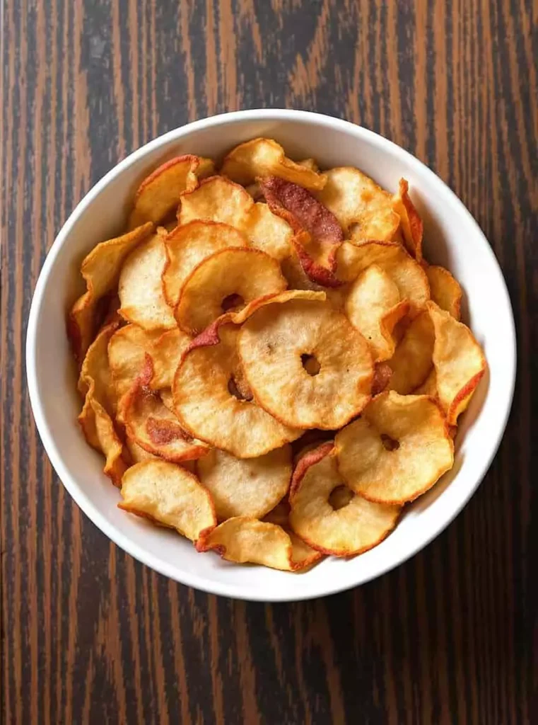Air Fryer Cinnamon Apple Chips