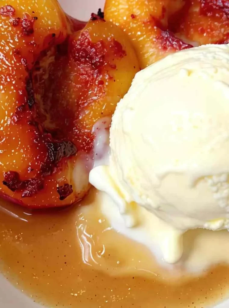 Air Fryer Peaches