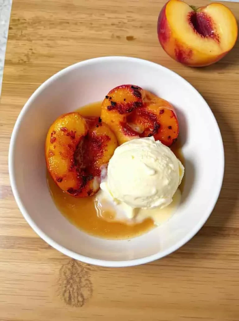 Air Fryer Peaches