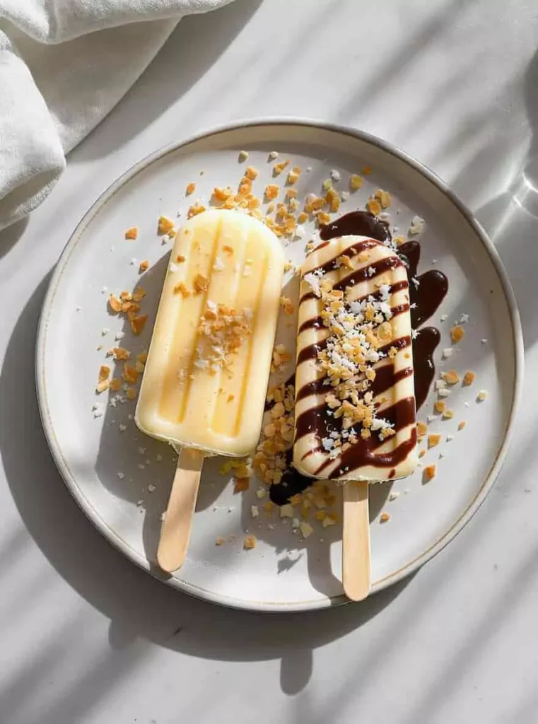 Creamy Coconut Ice Pops