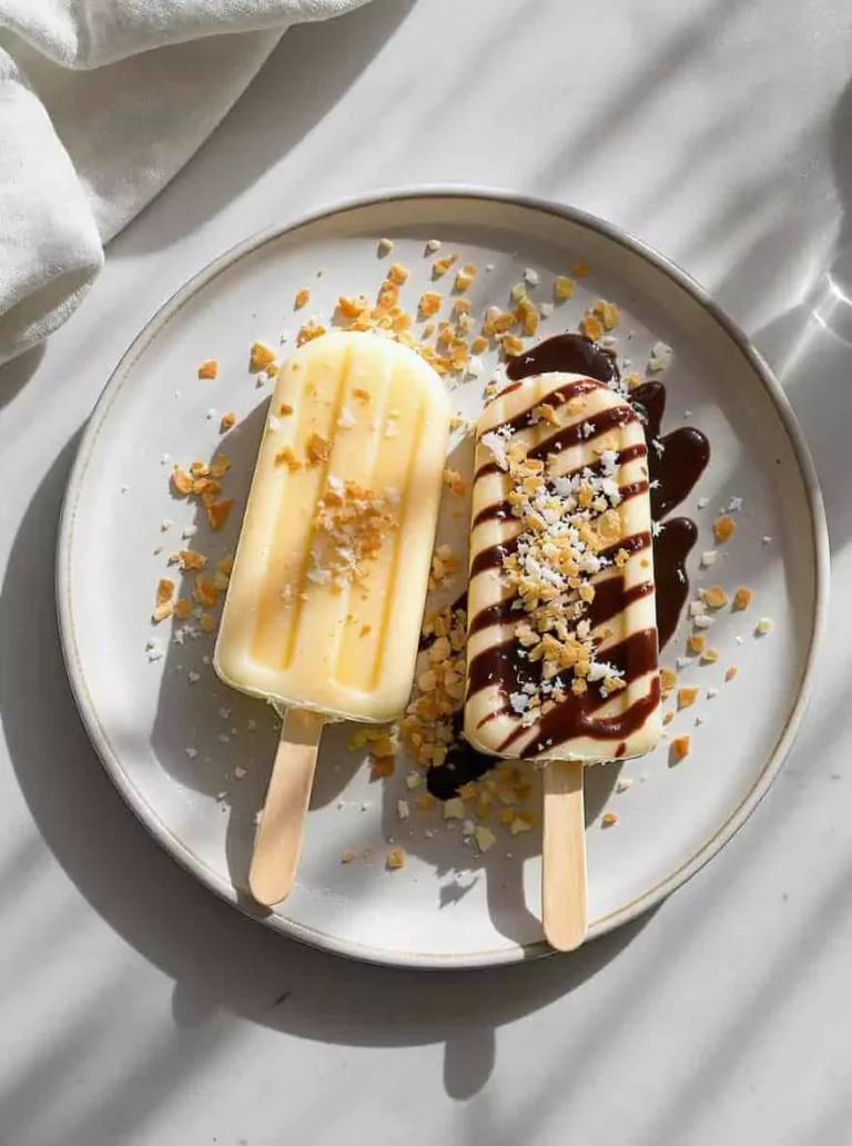 Creamy Coconut Ice Pops