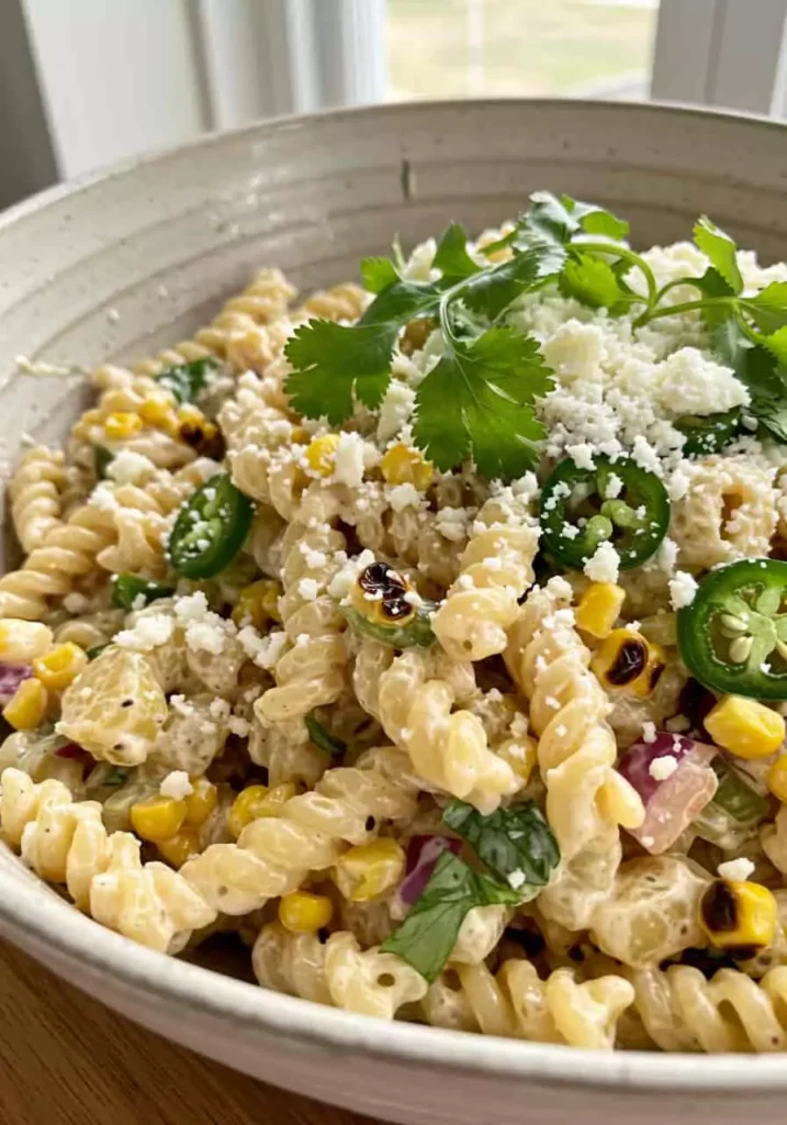 Mexican Street Corn Pasta Salad