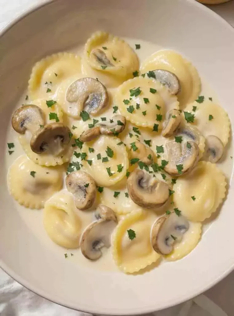 Mushroom Ravioli Sauce