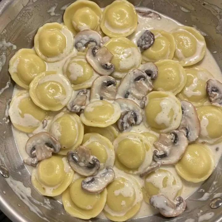 Mushroom Ravioli Sauce