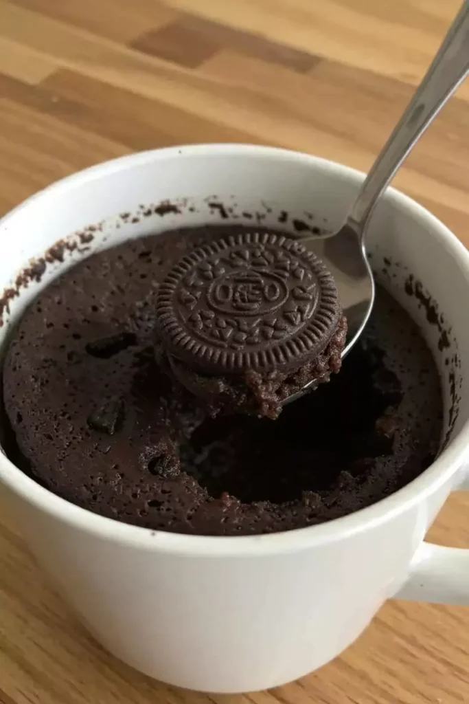 No-Egg Oreo Mug Bliss
