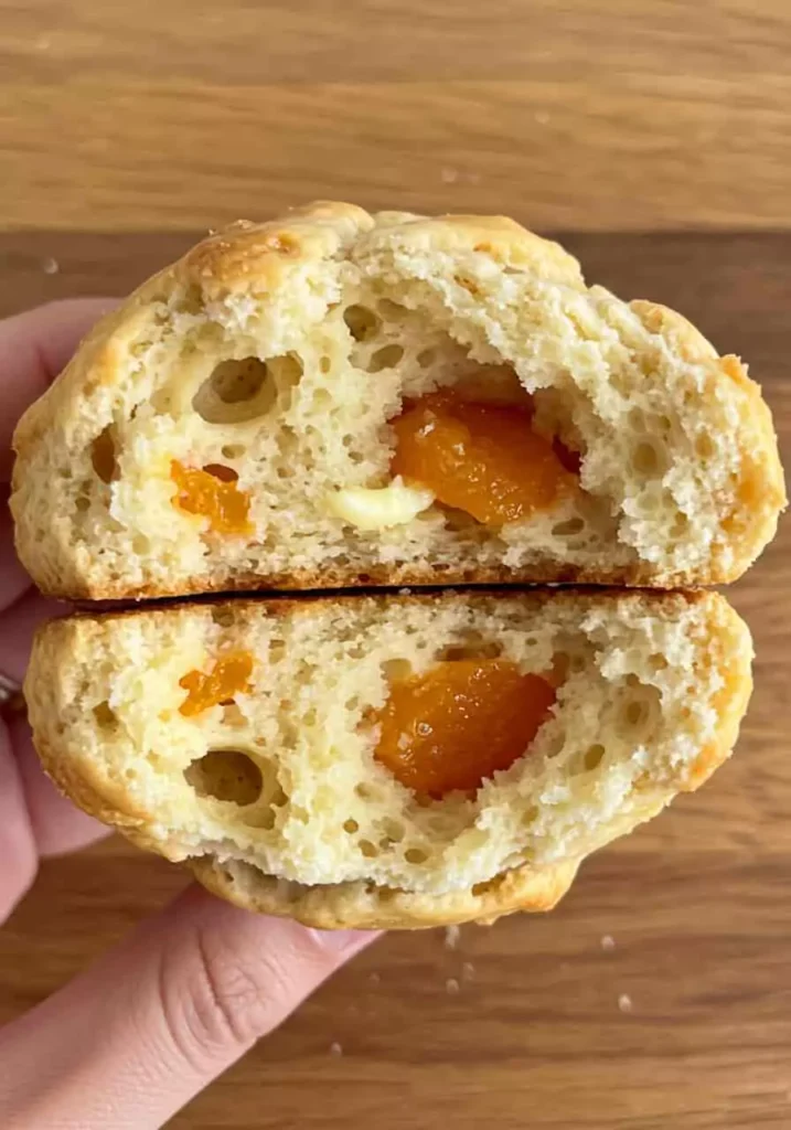 fresh apricot scones