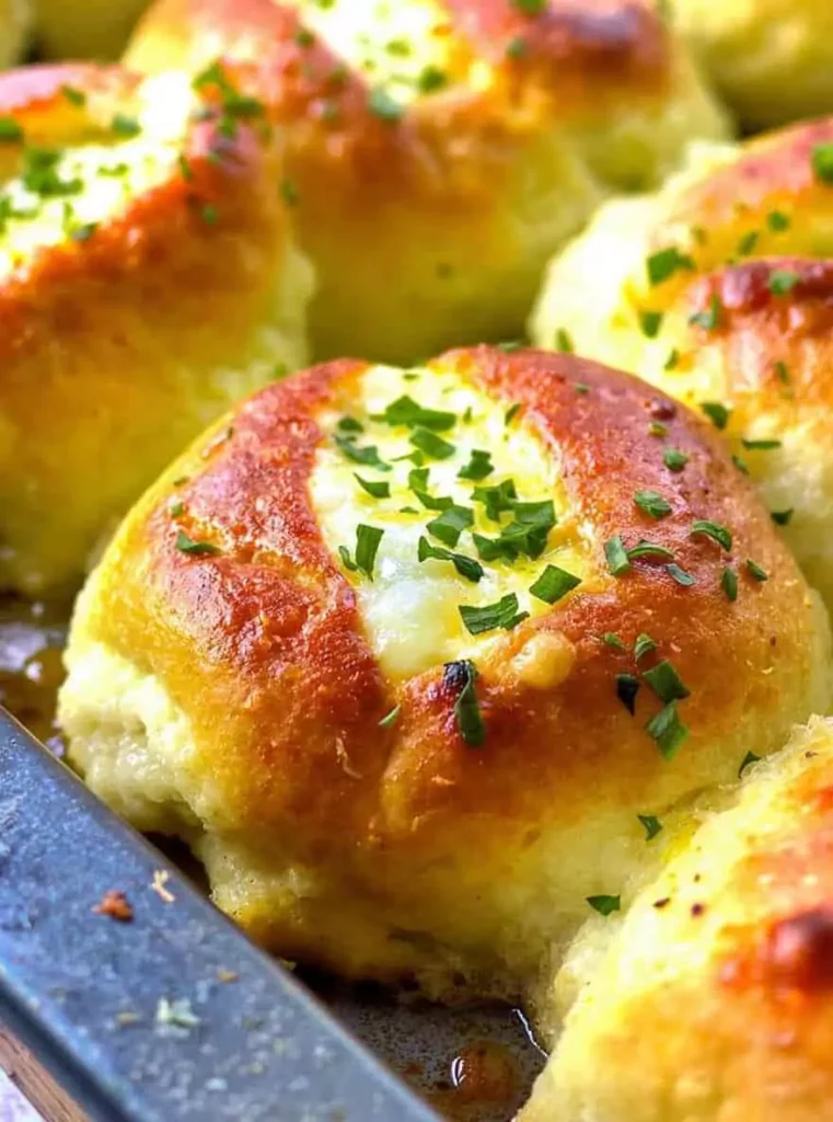 mini garlic cheese bread