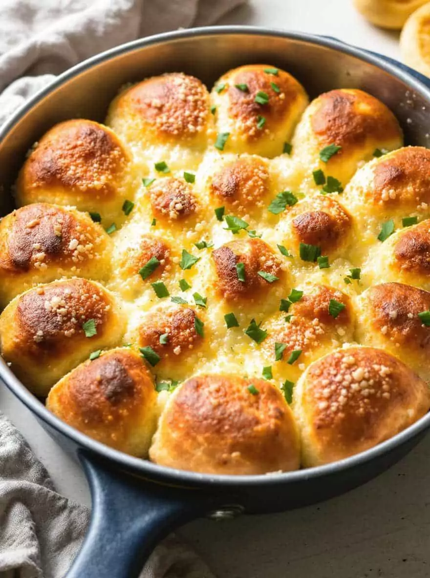 mini garlic cheese bread