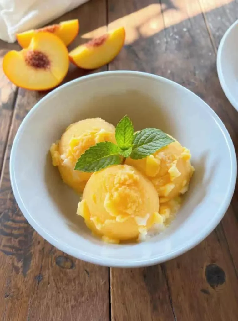 peach sorbet