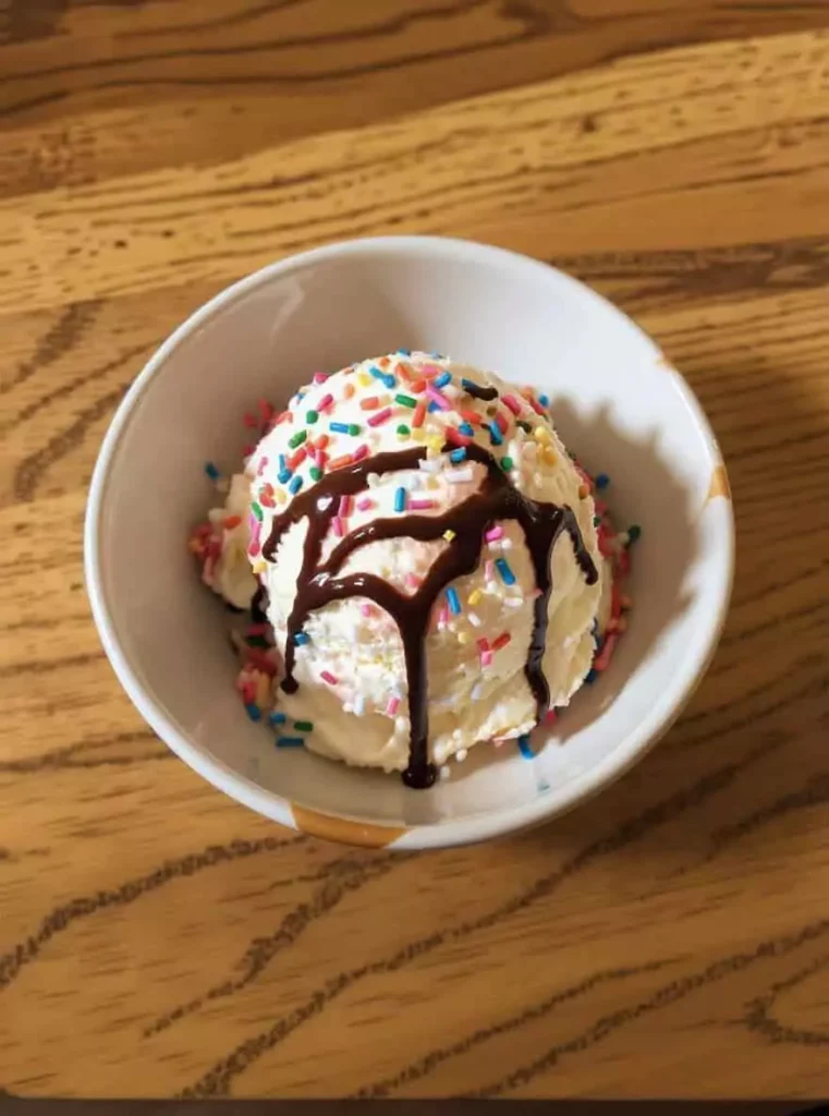 snow cream recipe