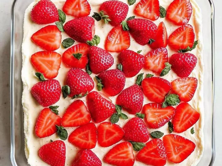 strawberry tiramisu