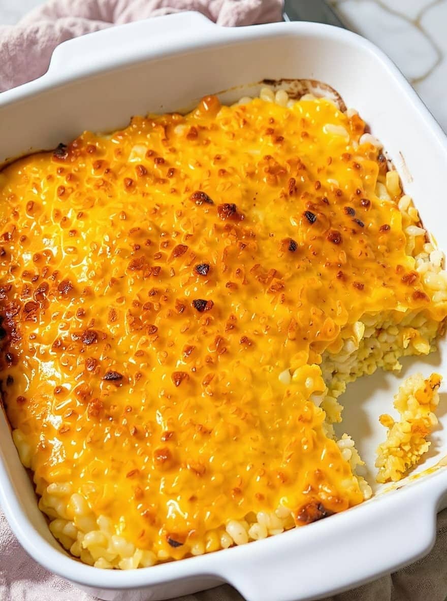 Cheesy Rice Recipe
