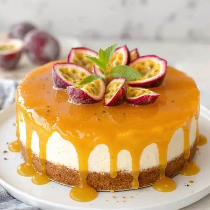 Passion Fruit Cheesecake