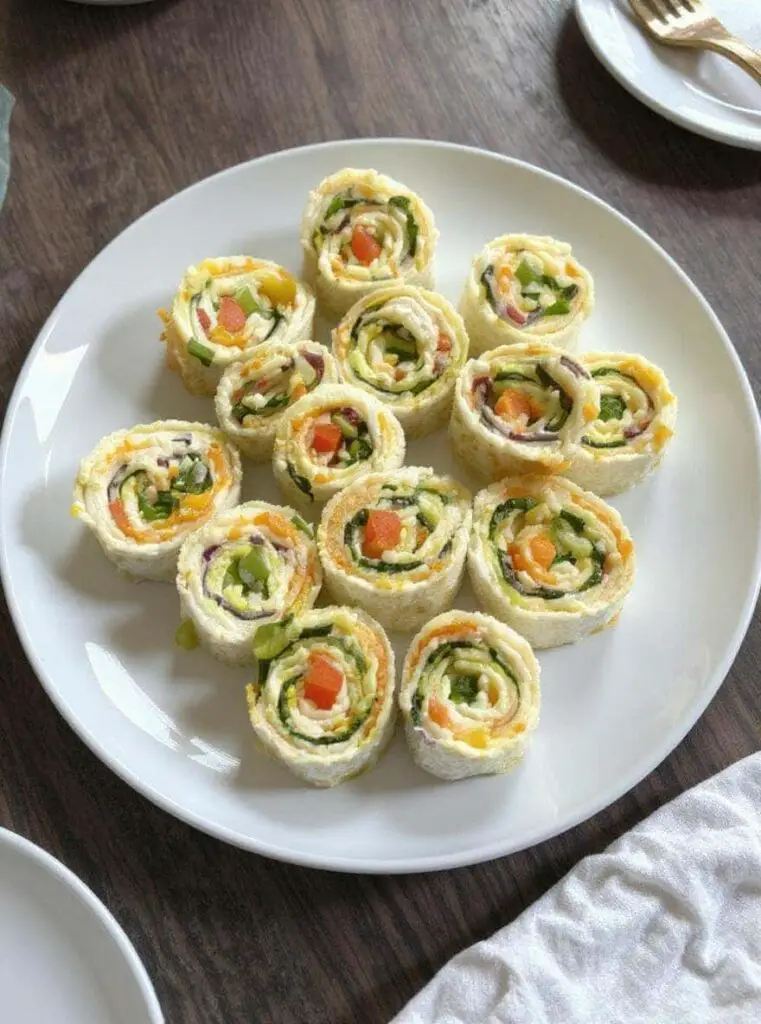 Vegetable Tortilla Roll Ups