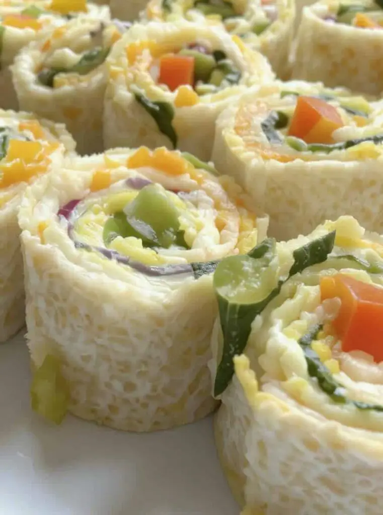Vegetable Tortilla Roll Ups