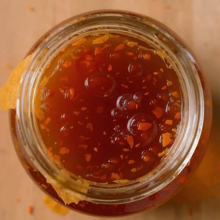 Hot honey recipe.