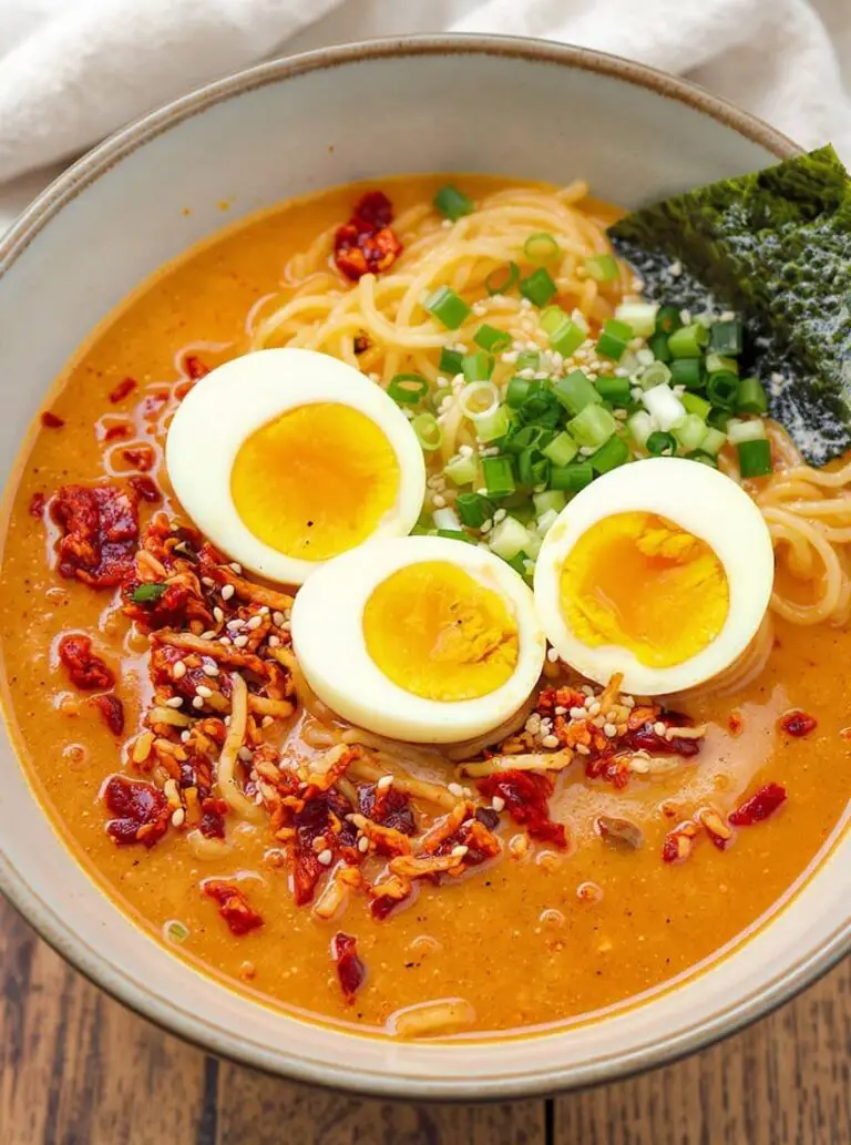Creamy Kimchi Ramen