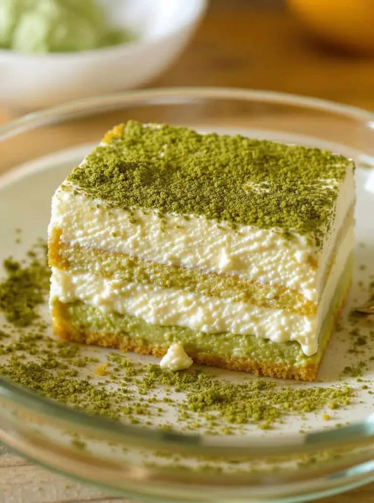 Matcha Tiramisu