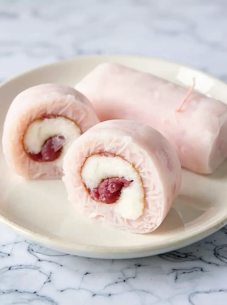 Sakura Mochi Rolls