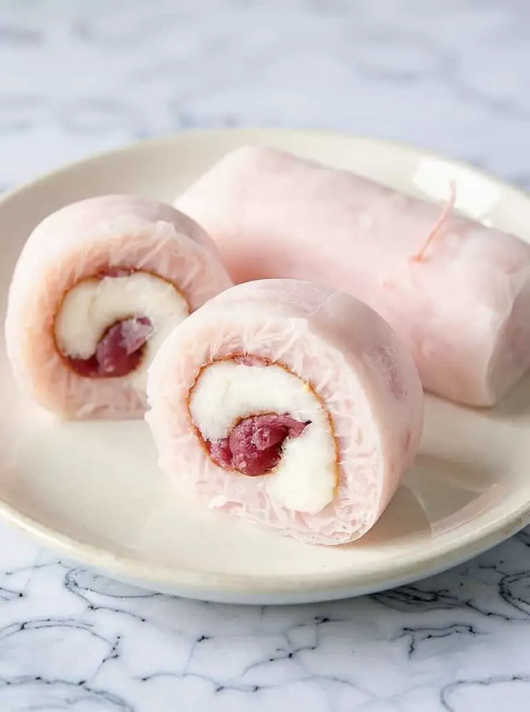 Sakura Mochi Rolls