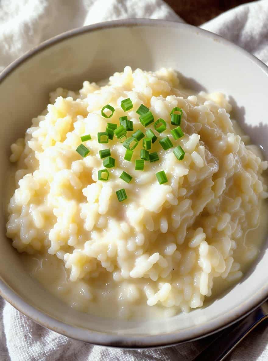 rice and cream cheese