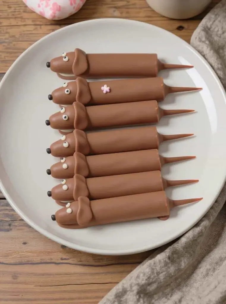 Chocolate Dachshund Treats