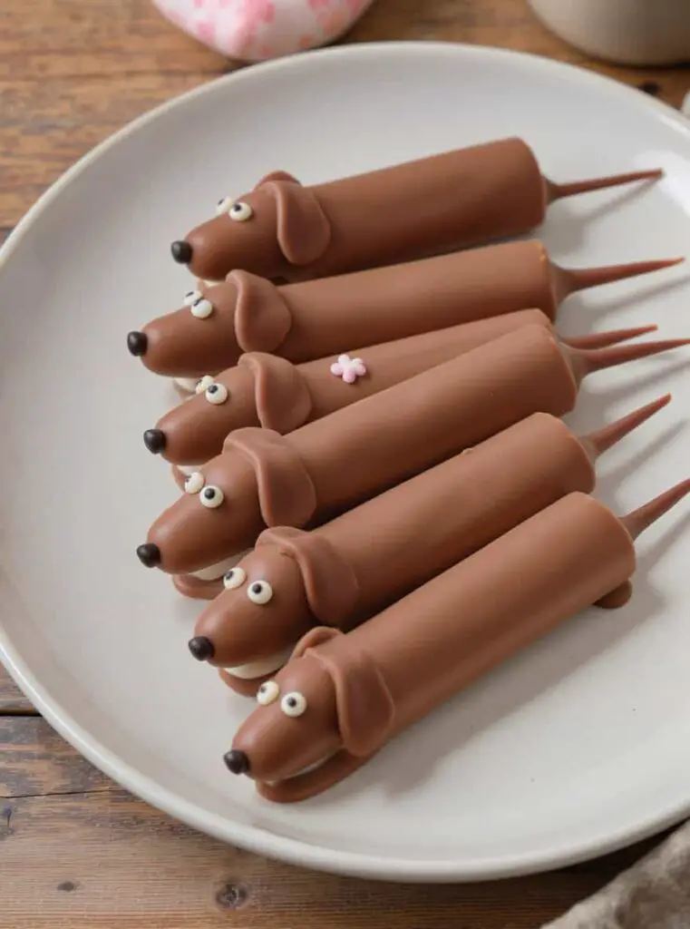 Chocolate Dachshund Treats
